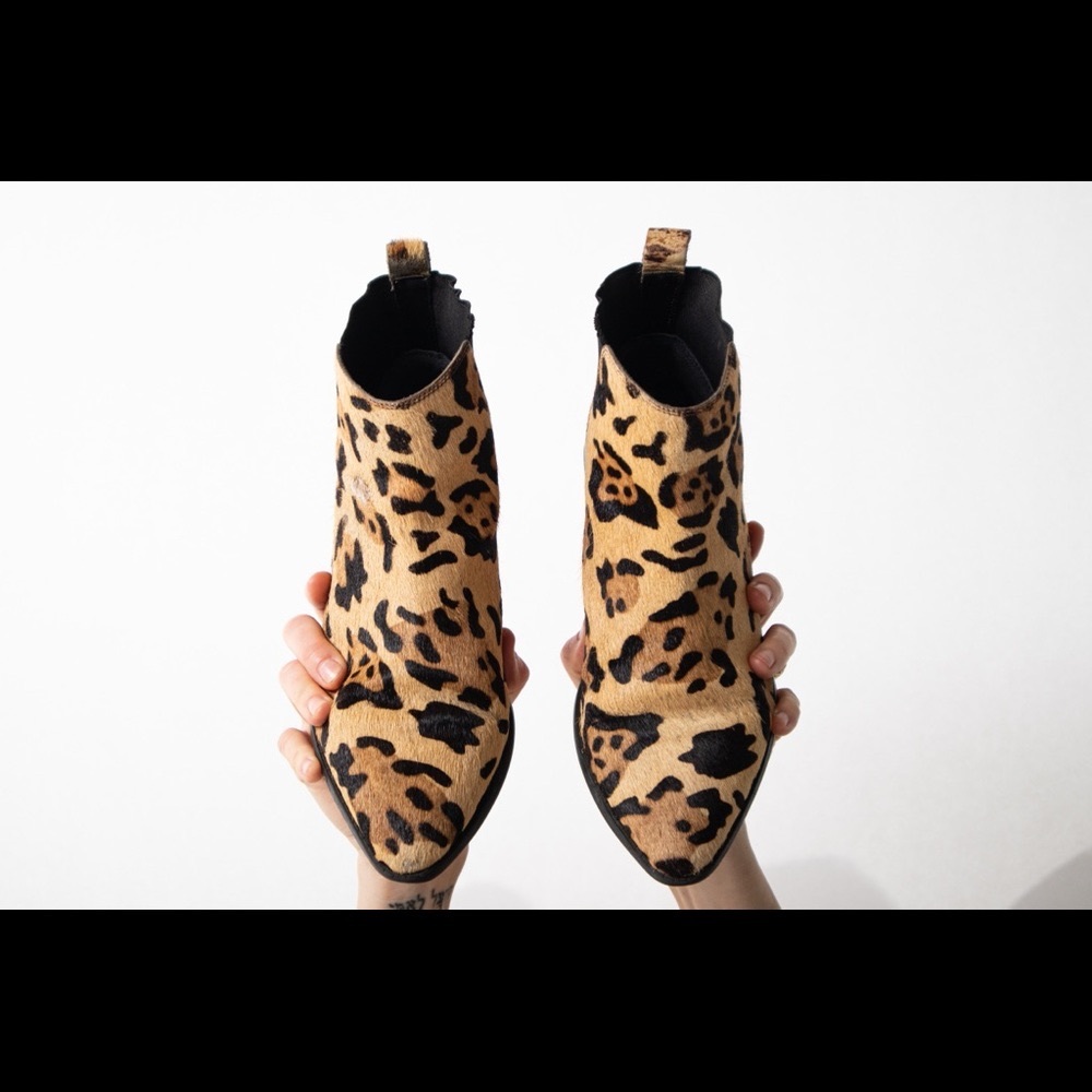 Jeffrey Campbell Leopard Booties